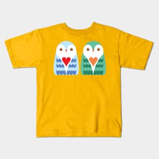 The Love Owls Kids T-Shirt